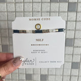 Skylar Paige - Morse Code Bracelets