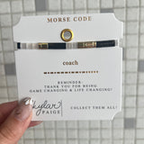 Skylar Paige - Morse Code Bracelets