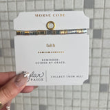 Skylar Paige - Morse Code Bracelets