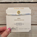 Skylar Paige - Morse Code Bracelets