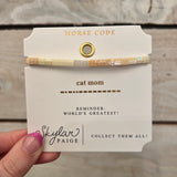 Skylar Paige - Morse Code Bracelets
