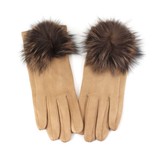 Extra Furry Pom Pom Gloves
