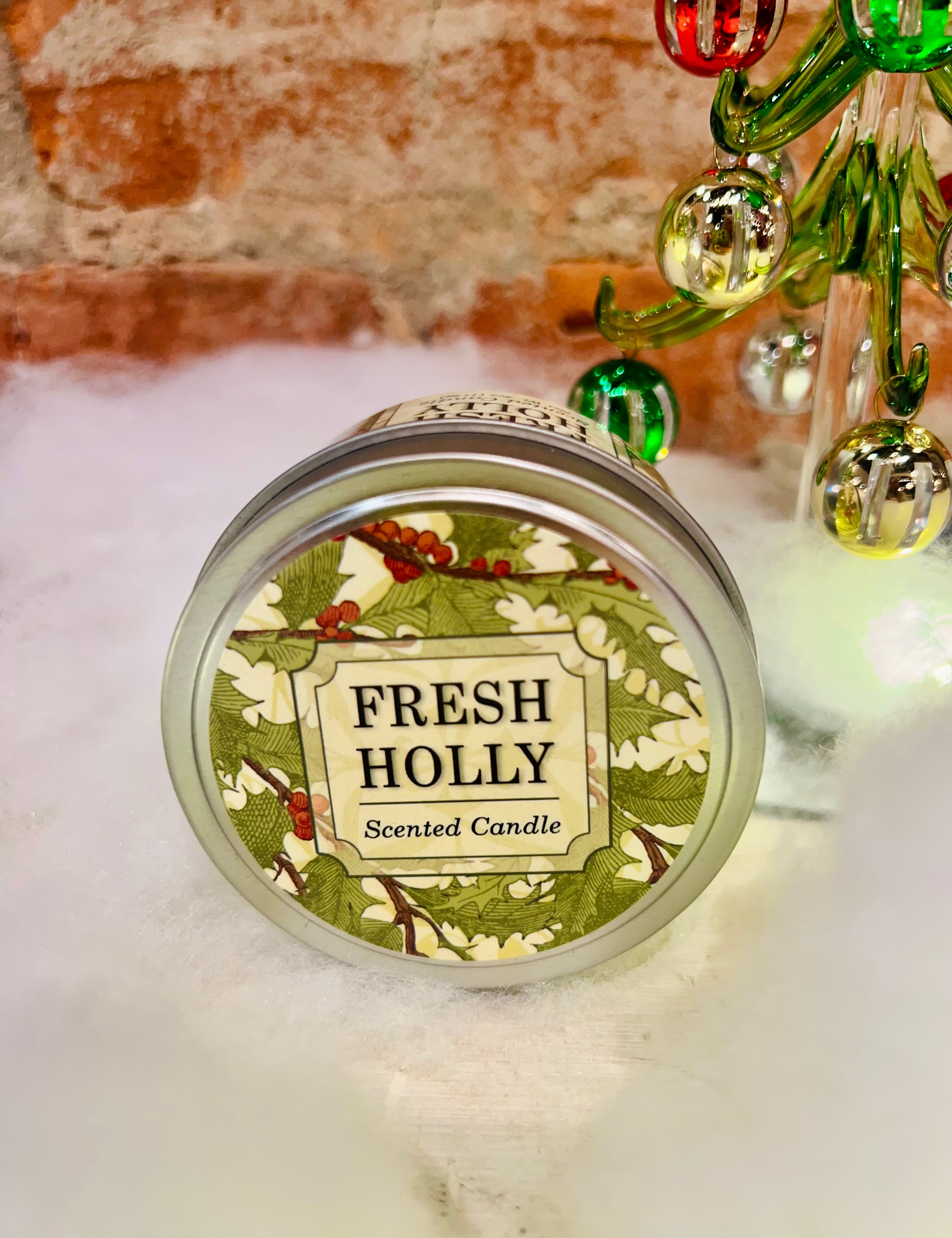 4oz Holiday Tin Candle