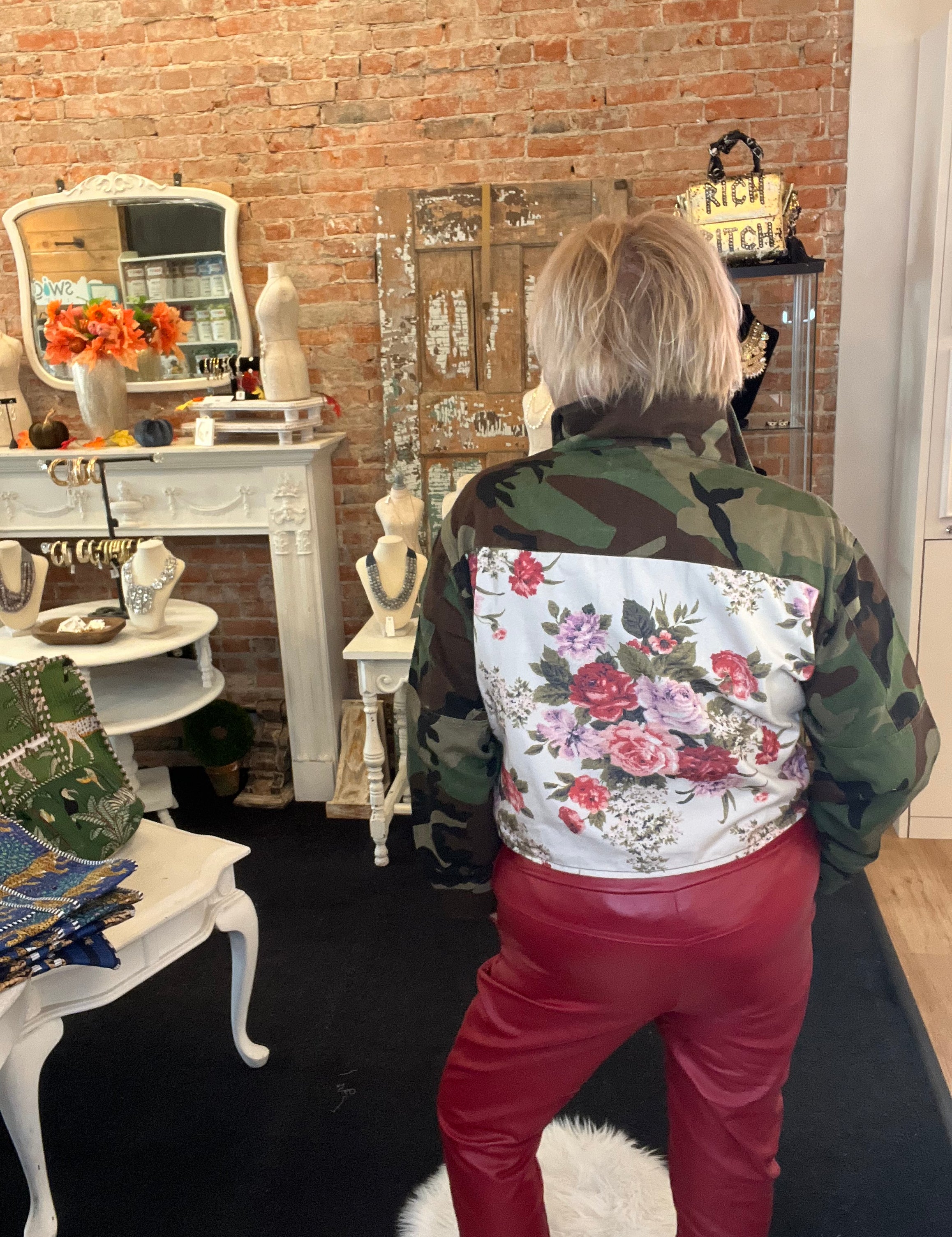 Military Babe Camo Jacket