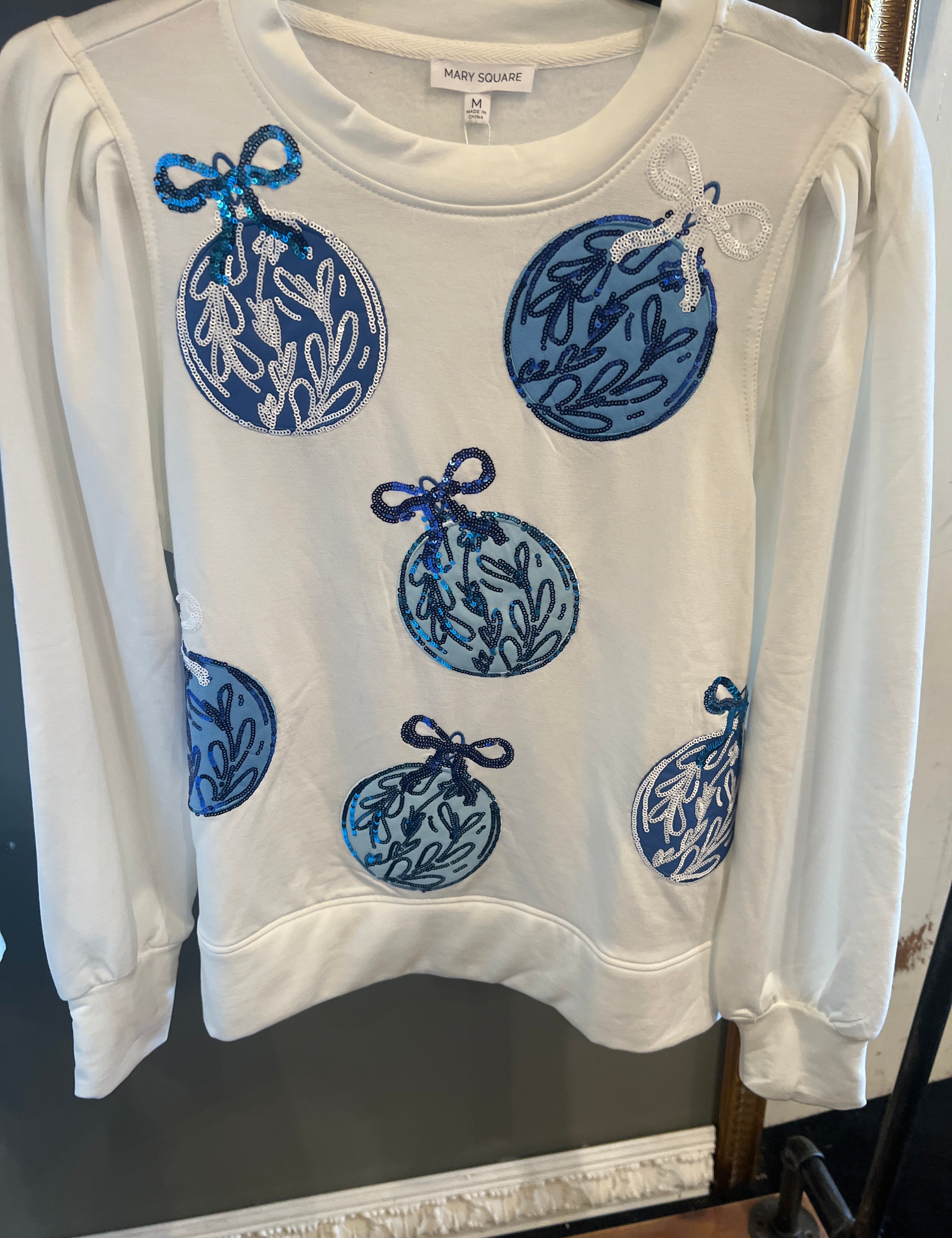 *A Blue Christmas  TreeSweatshirt