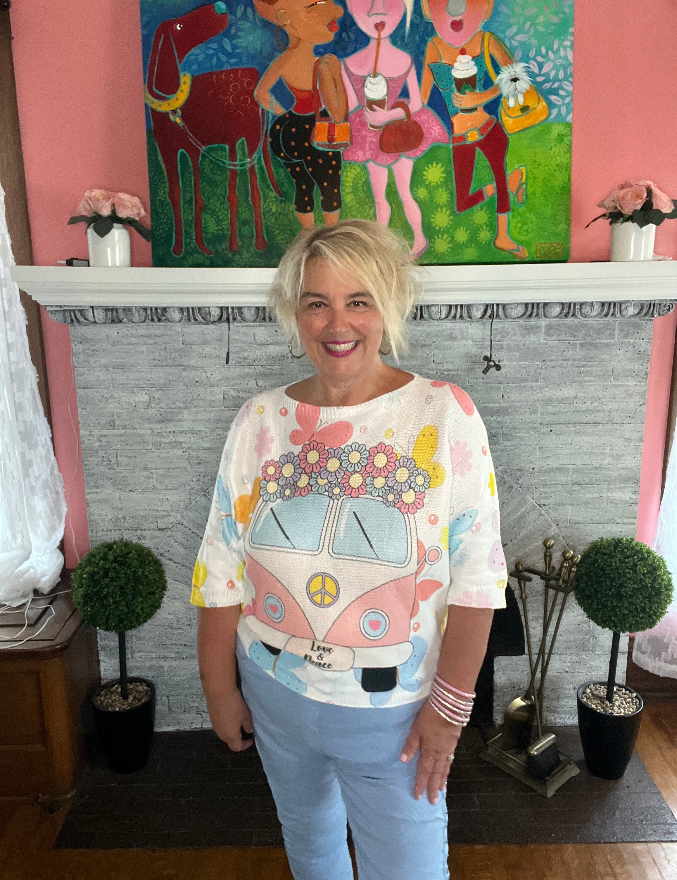 Love & Peace Van Sweater