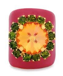 Tova Jacci Ring in Enamel/Berry