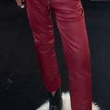 Total Bling Pleather Jogger