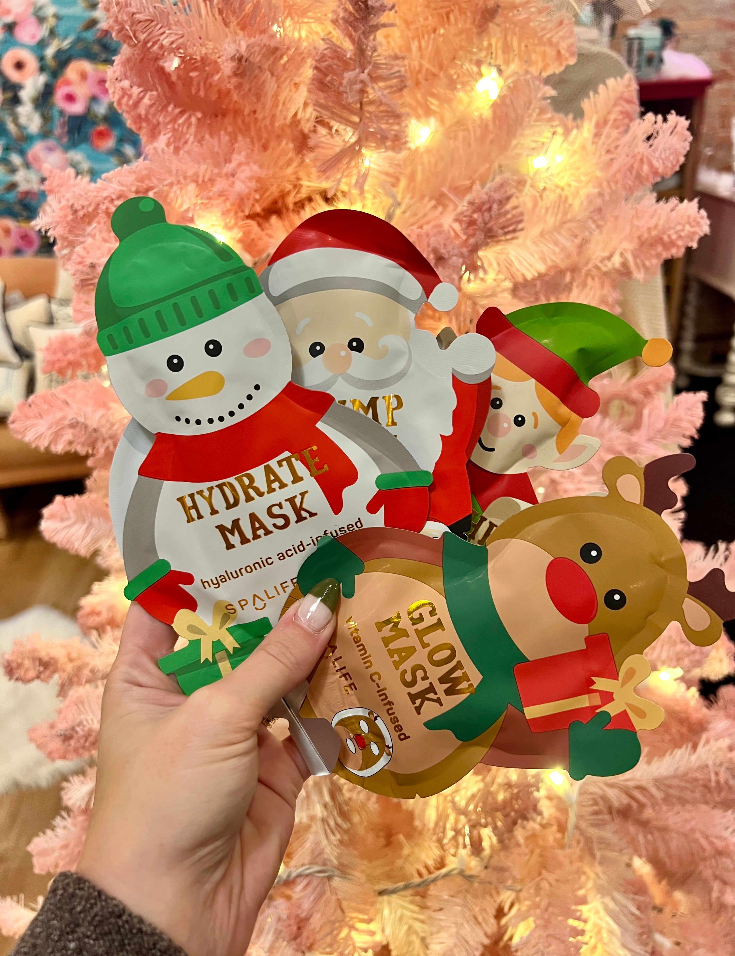 Santa's Workshop Face Mask