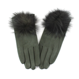 Extra Furry Pom Pom Gloves