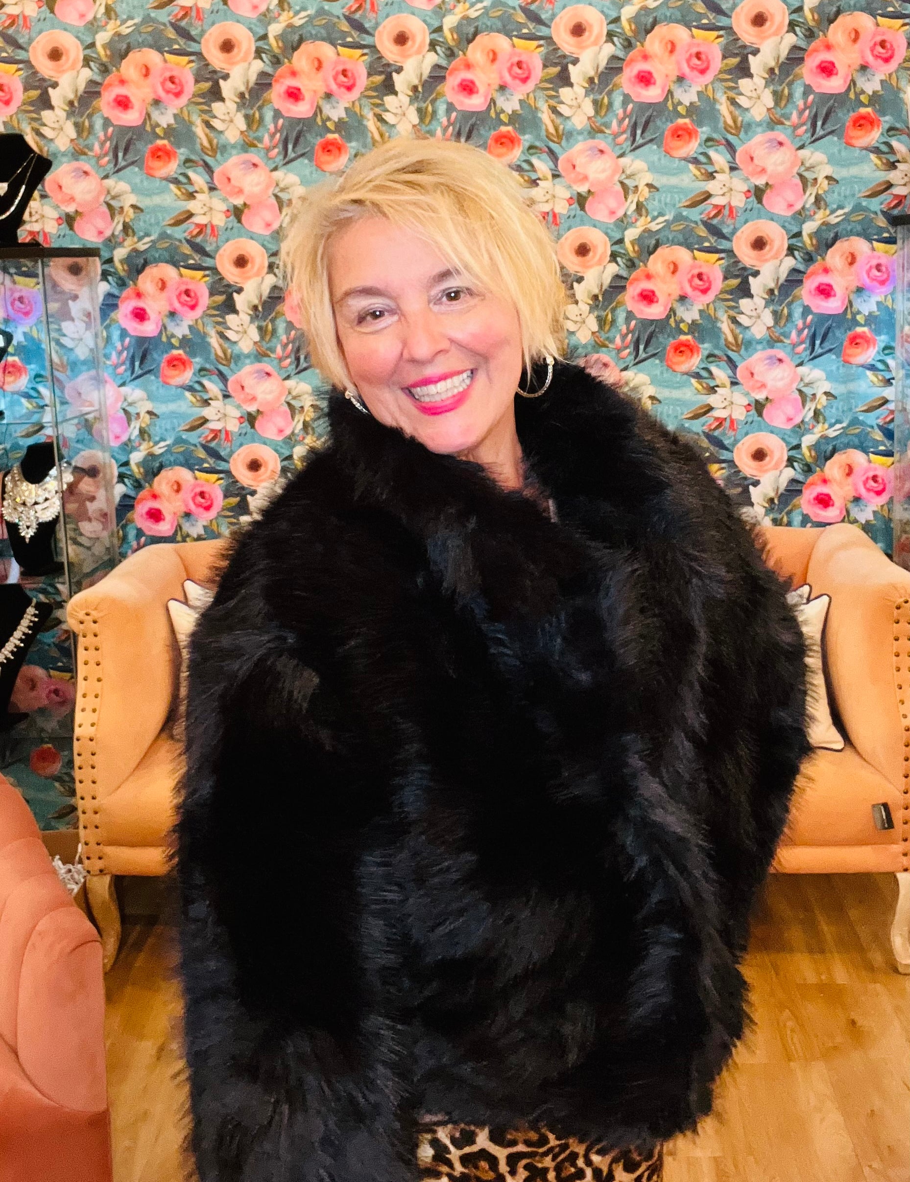 Stay Chic Faux Fur Jacket