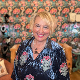 Velvet Floral Embroidered Dress