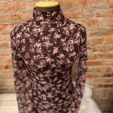 Dainty Rosebuds Mesh Top