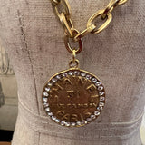 31 Rue Cambon Paris Coin Necklace