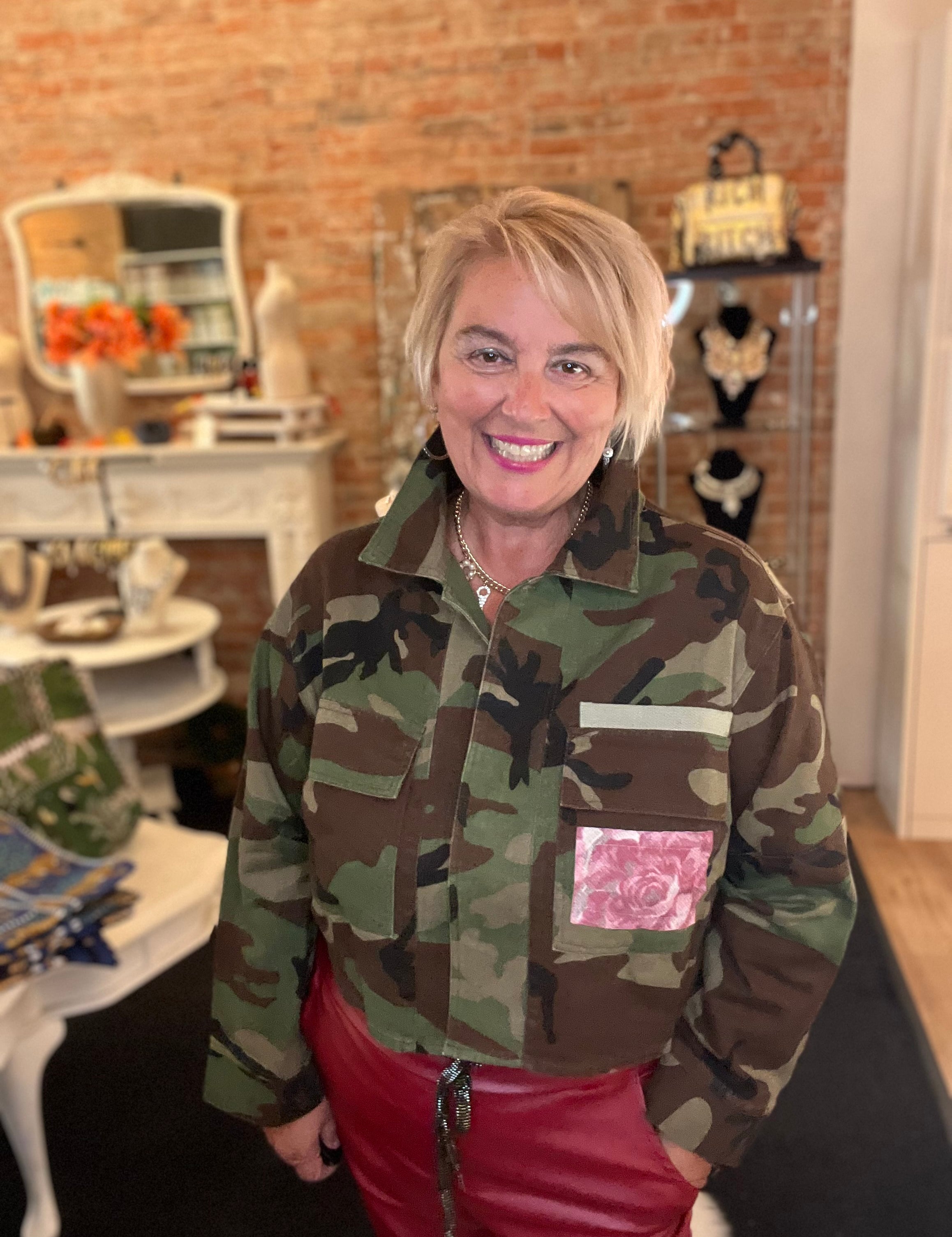 Military Babe Camo Jacket