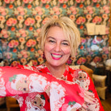 Winking Santa Mesh Top