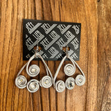 Classic Swirl Earrings by Jeff Lieb