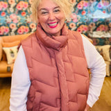 Marshmallow Fluff Puffer Vest