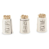 Mudpie - Pick Me Up Toothpick Holders