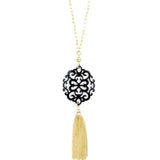 *Zenzii - Allure Resin Pendant Necklace