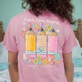 *Simply Southern - Teach Love Repeat Tee