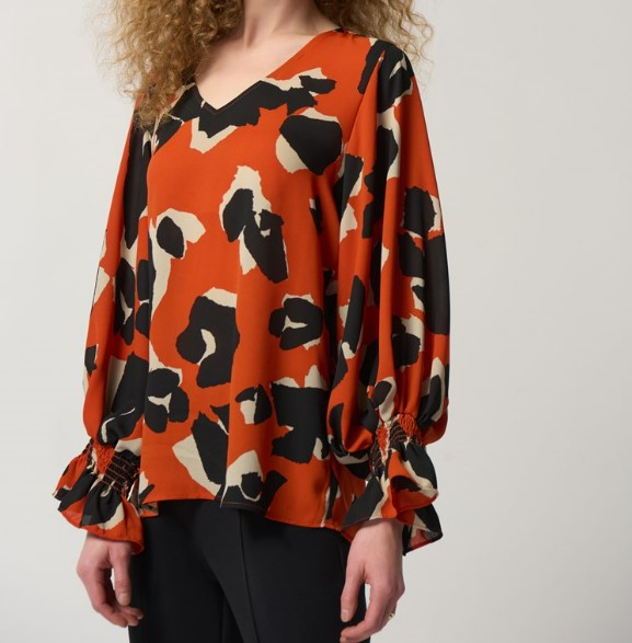 *Joseph Ribkoff - Autumn Equinox Blouse