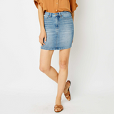 *Judy Blue - The Rue Denim Skirt