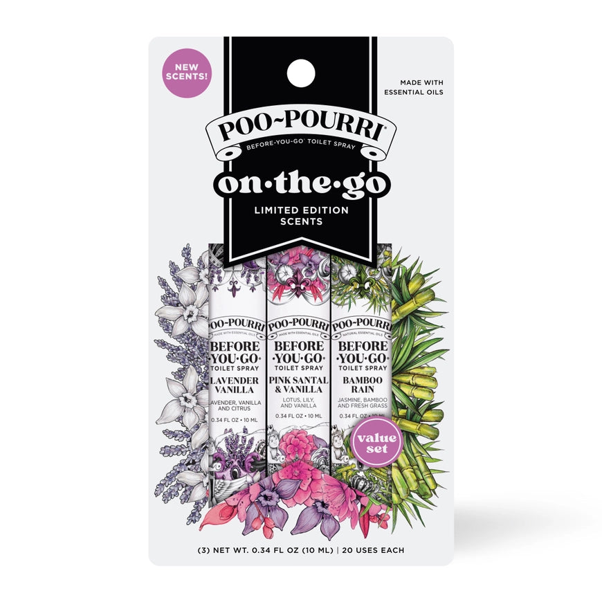 Poo-Pourri - Spring On The Go Pack