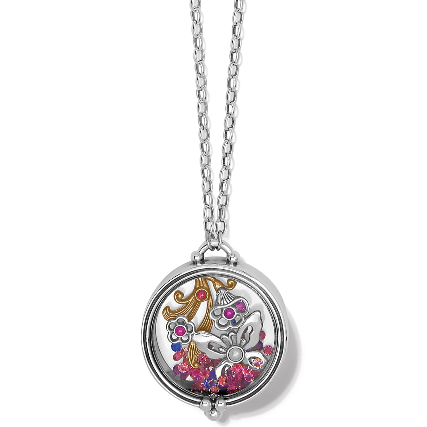 Brighton - Flower Duet Shaker Necklace