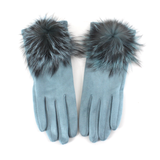 Extra Furry Pom Pom Gloves