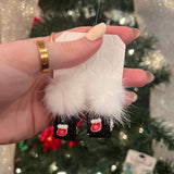 Christmas Cube Earrings