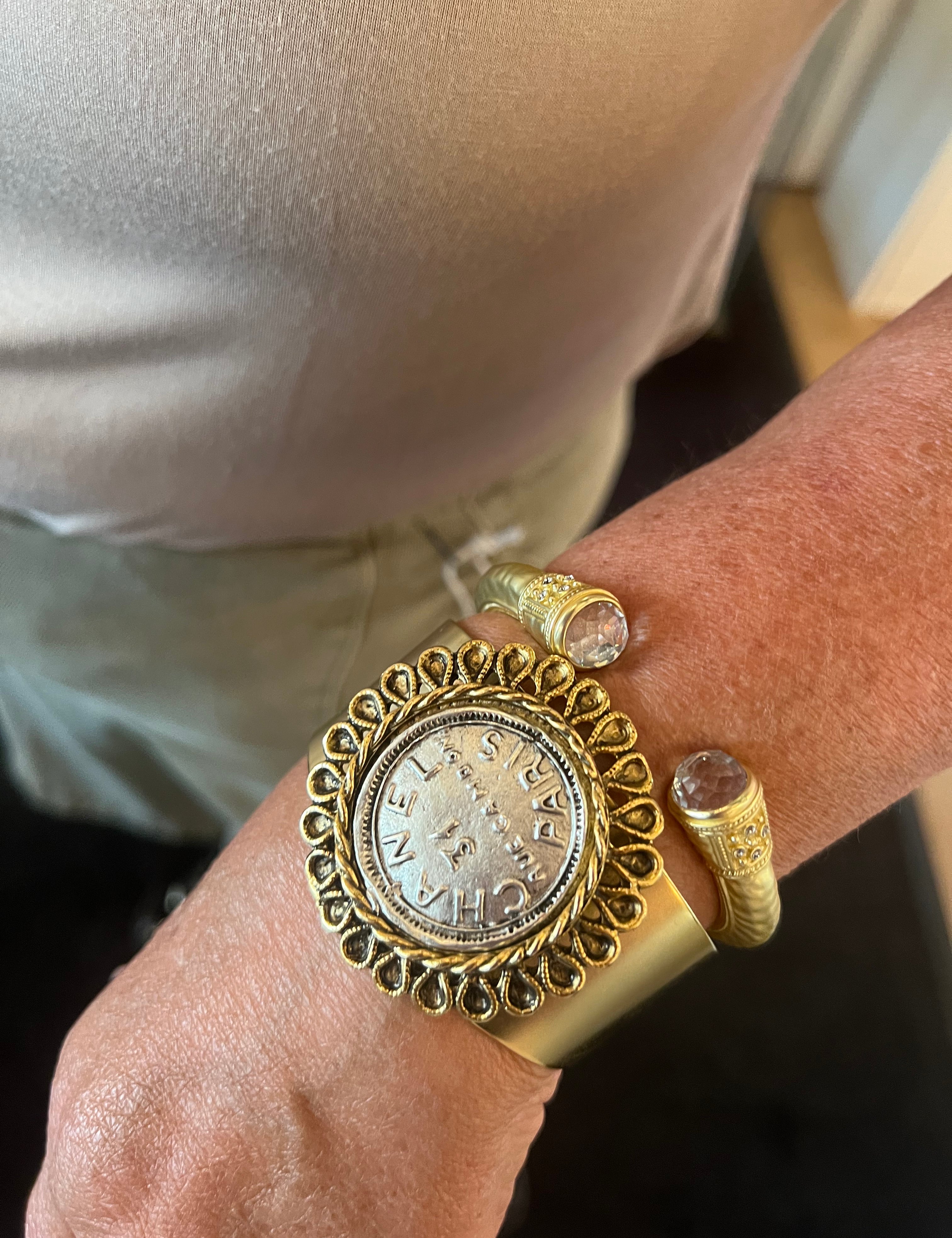 Vintage Rue 31 Coin Cuff