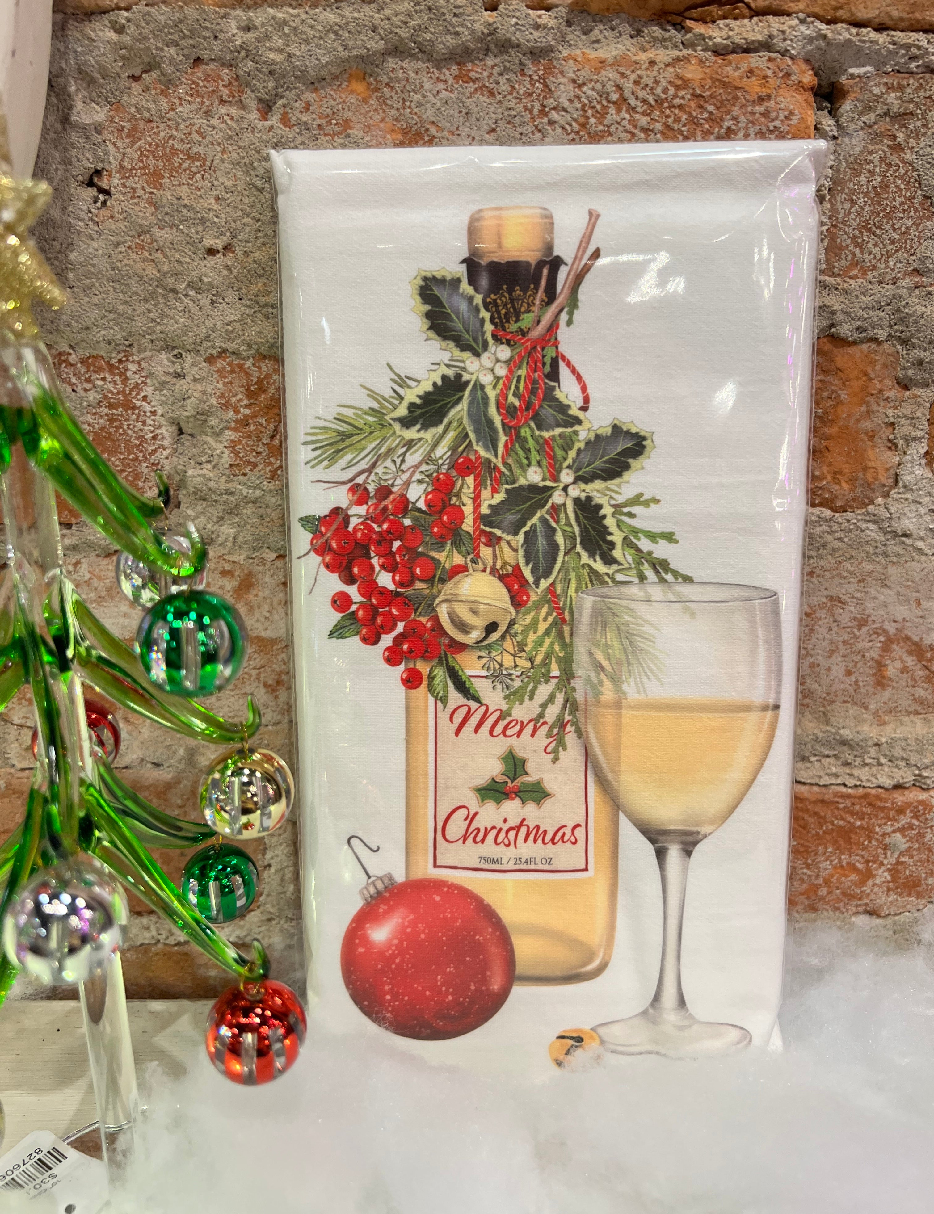 Holiday Cocktails Flour Sack Towels