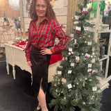 Evening Sparkle Sequins Skirt