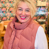 Marshmallow Fluff Puffer Vest