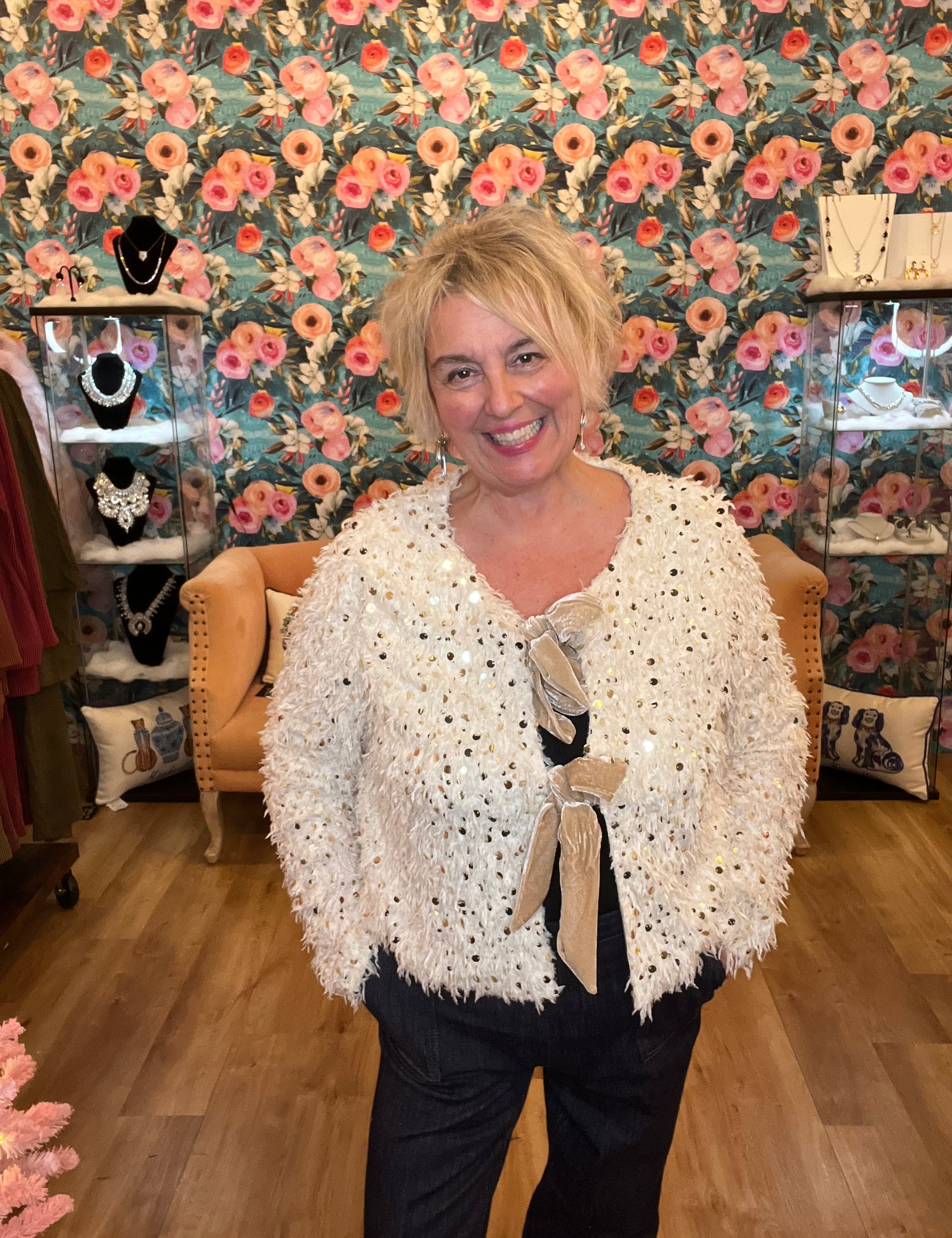 Sweet As Sin Textured Cardigan