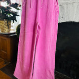 NEW Chic Casual Acid Wash Palazzo Pants