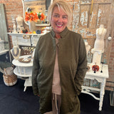 Amara Jacquard Midi Coat