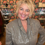 No Men Allowed Sequins Blazer