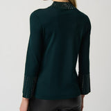 *Joseph Ribkoff - Emerald Palace Embellished Sweater