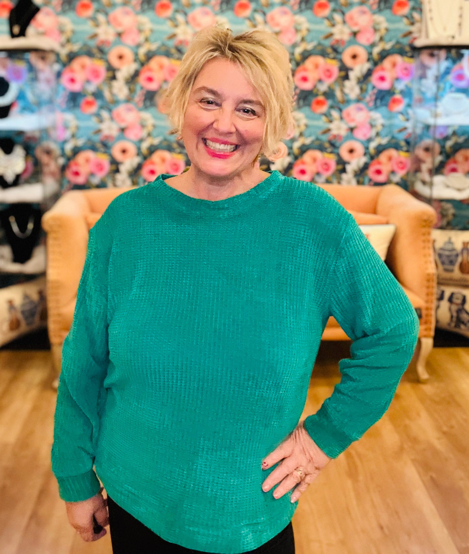 Chenille Fuzzy Winter Sweater