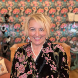 Velvet Cherry Blossom Blouse