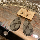 Repurposed Gucci Teardrop Earring