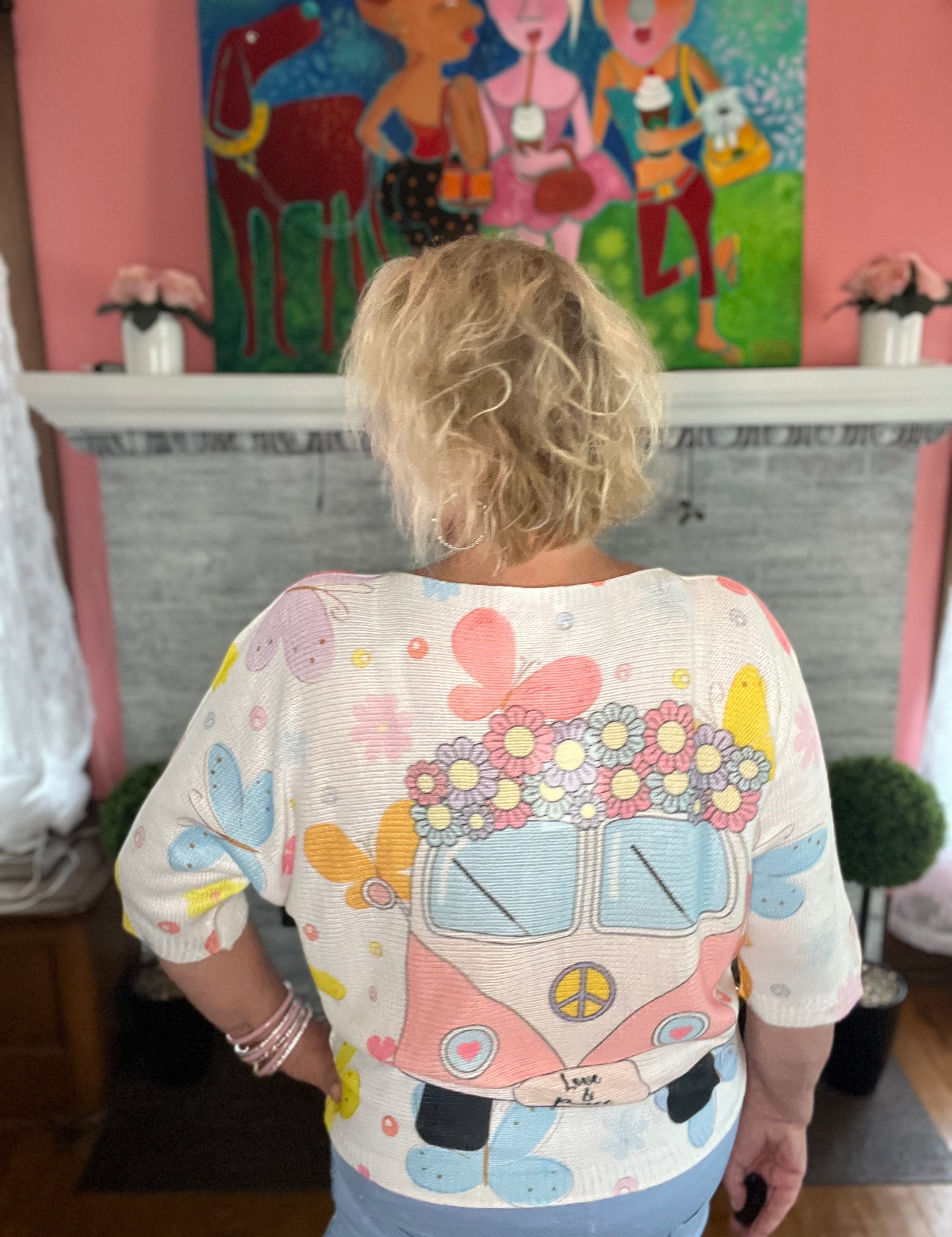 Love & Peace Van Sweater