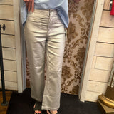 Charlie B - Metallic Silver Pants