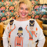 Dancing Nutcrackers Sweater