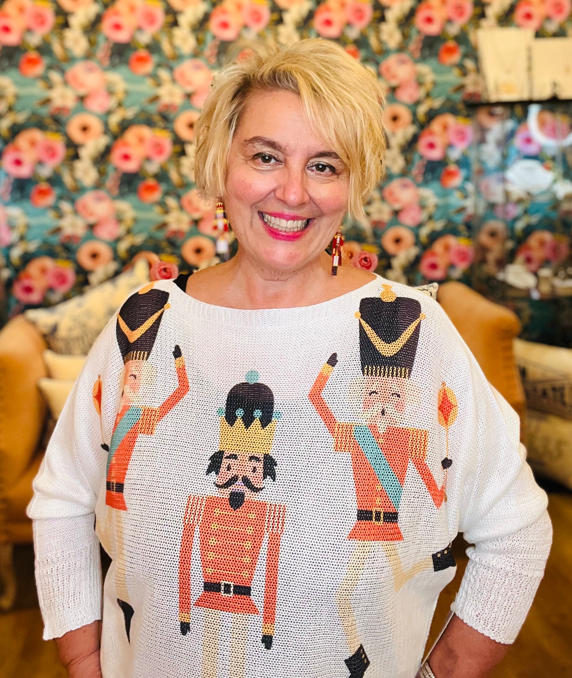 Dancing Nutcrackers Sweater