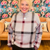 Classy Touch Plaid Sweater