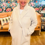 Cozy Cream Long Coat