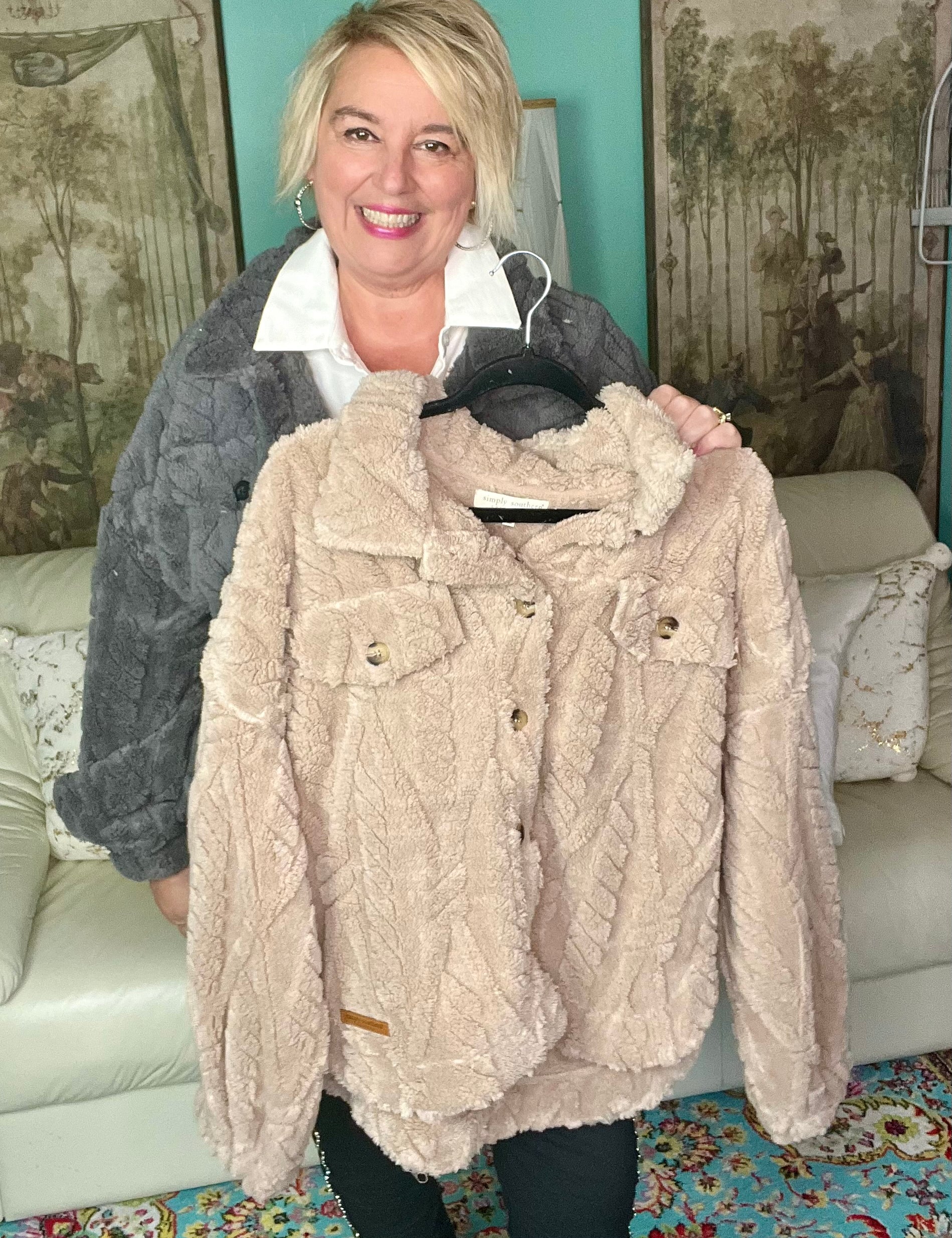 Simply Southern - Jess Sherpa Jacket